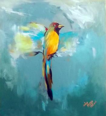 Bird of Hawassa  by Yonas Degefa