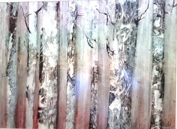 Winter Birches by Kenneth CHAPMA