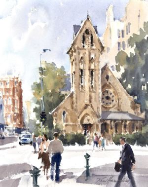 Trinity Church Worcester Manchester Streets by Paul Hanraha