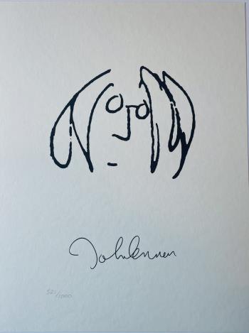 John Lennon Self Portrait by John Lenno