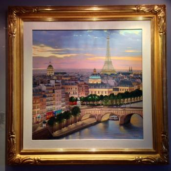 Quai di Conti by Liudmila Kondakova